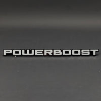 1PC POWERBOOST 3D Acrylic Badge - Car Truck Emblem Fender Tailgate Trunk Sticker