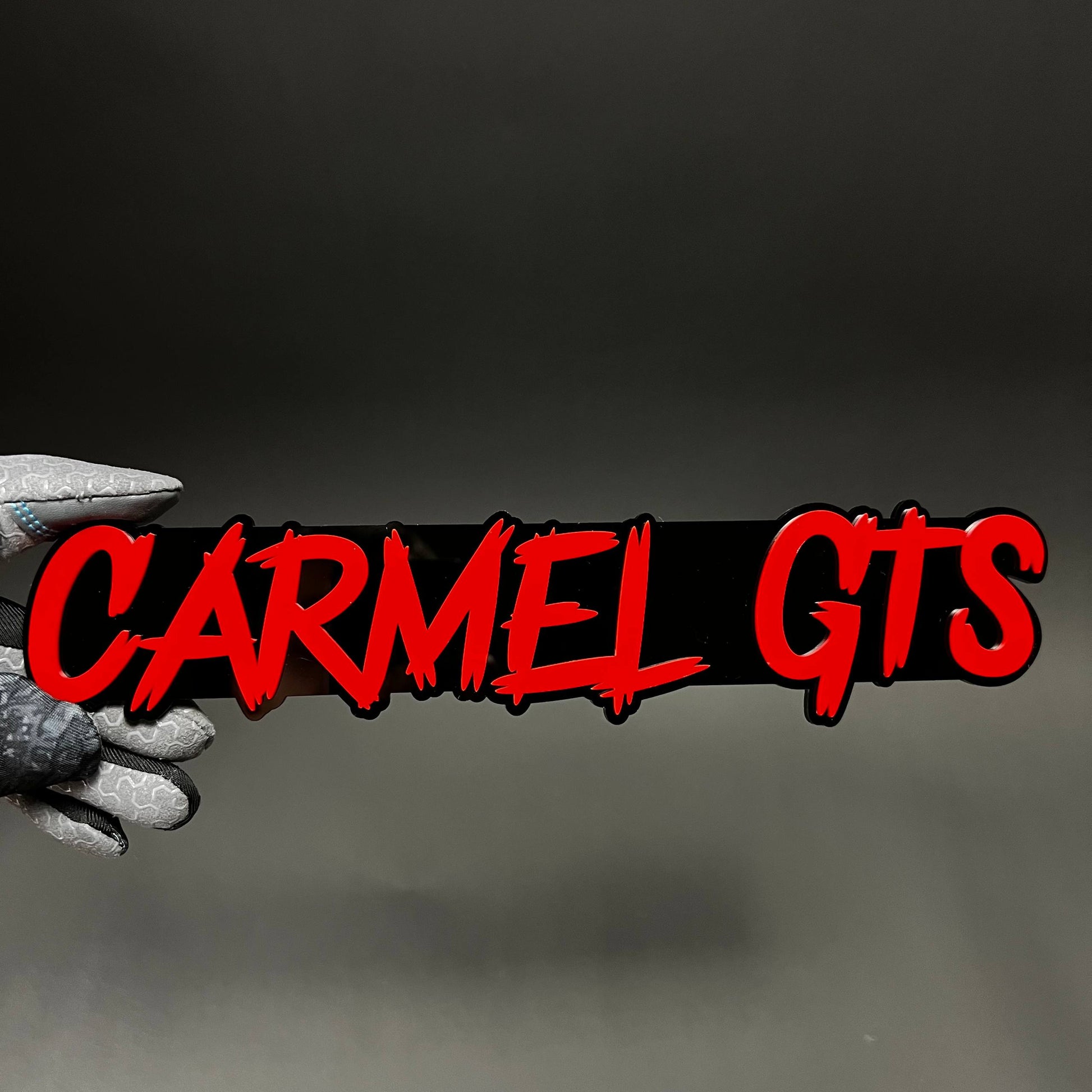 1PC CARMEL GTS 3D Acrylic Badge - Car Truck Emblem Fender Tailgate Trunk Sticker