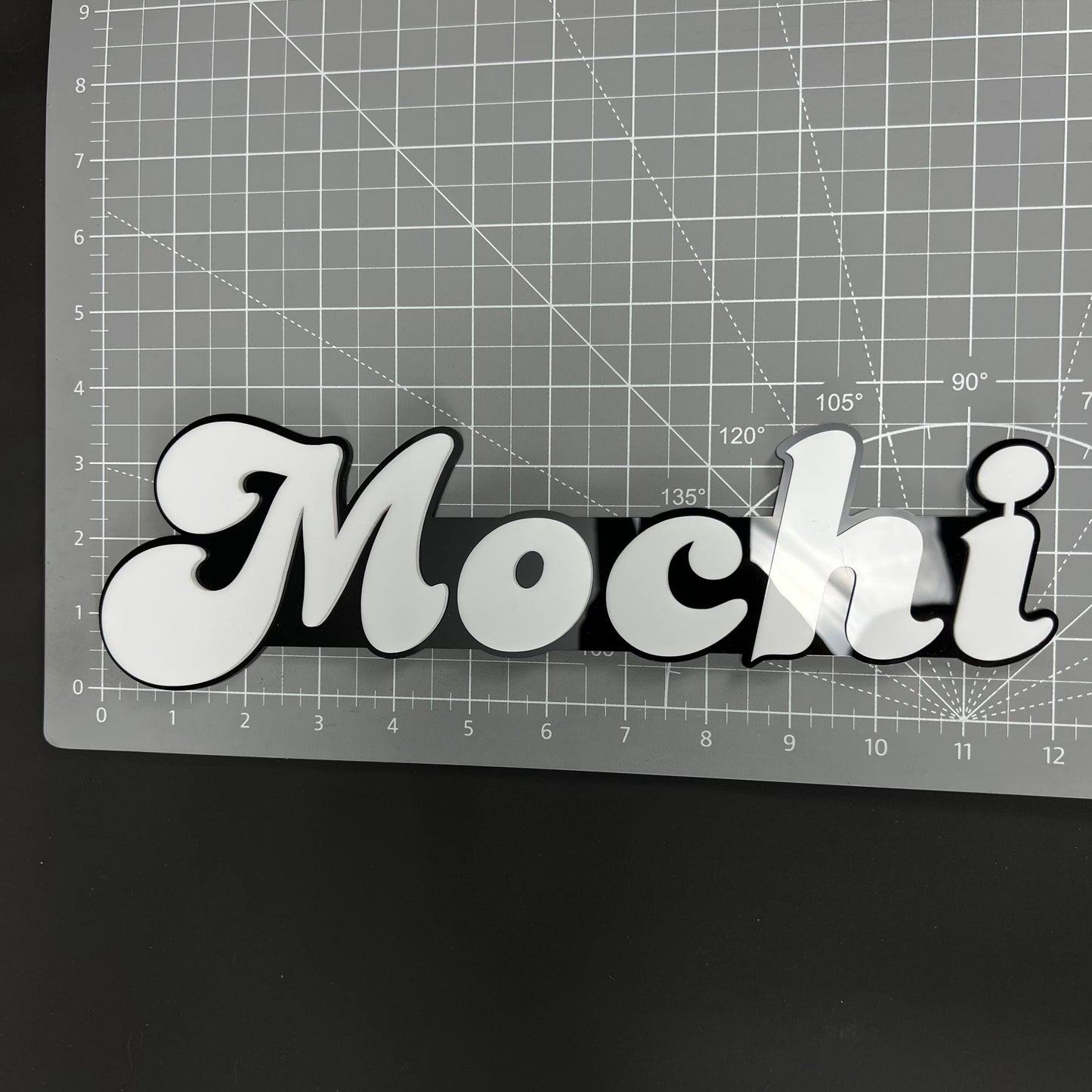1PC Mochi 3D Acrylic Badge - Car Truck Emblem Fender Tailgate Trunk Sticker