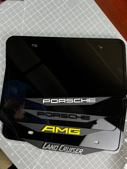 1PC PORSCHE 3D Acrylic Badge - Car Truck Emblem Fender Tailgate Trunk Sticker