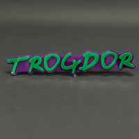 1PC TROGDOR 3D Acrylic Badge - Car Truck Emblem Fender Tailgate Trunk Sticker