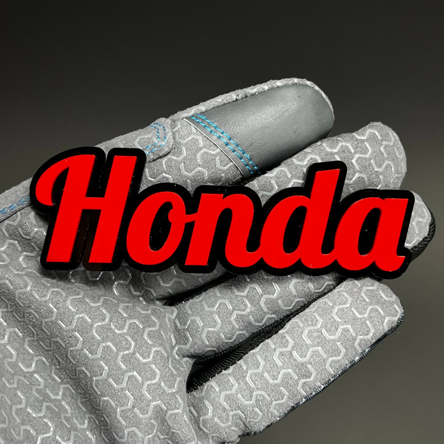 1PC Honda 3D Acrylic Badge - Car Truck Emblem Fender Tailgate Trunk Sticker