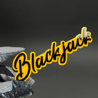 1PC Blackjack 3D Acrylic Badge - Car Truck Emblem Fender Tailgate Trunk Sticker