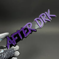 1PC AFTER DRK 3D Acrylic Badge - Car Truck Emblem Fender Tailgate Trunk Sticker
