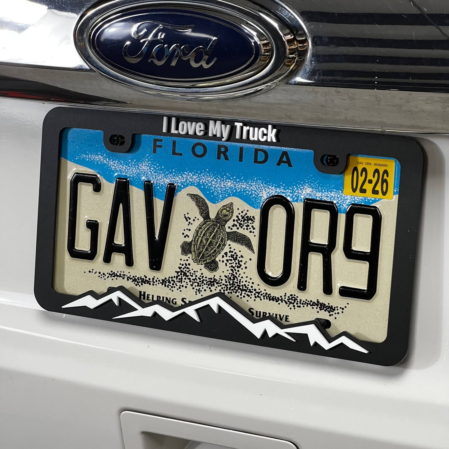 1PC GAV OR9 3D Acrylic Badge - Car Truck Emblem Fender Tailgate Trunk Sticker
