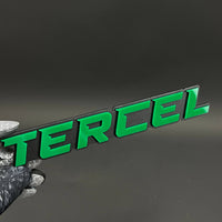 1PC TERCEL 3D Acrylic Badge - Car Truck Emblem Fender Tailgate Trunk Sticker