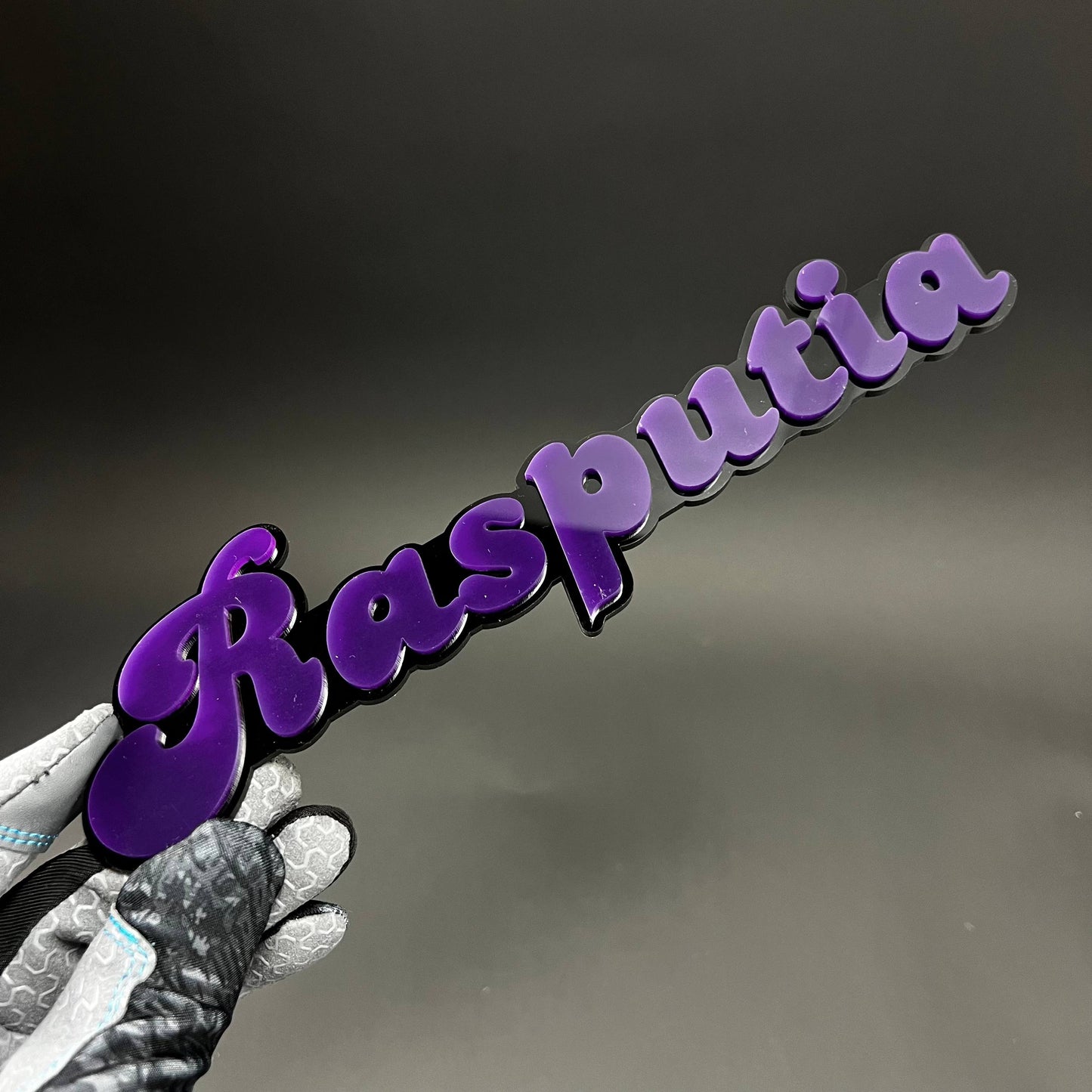 1PC Rasputia 3D Acrylic Badge - Car Truck Emblem Fender Tailgate Trunk Sticker