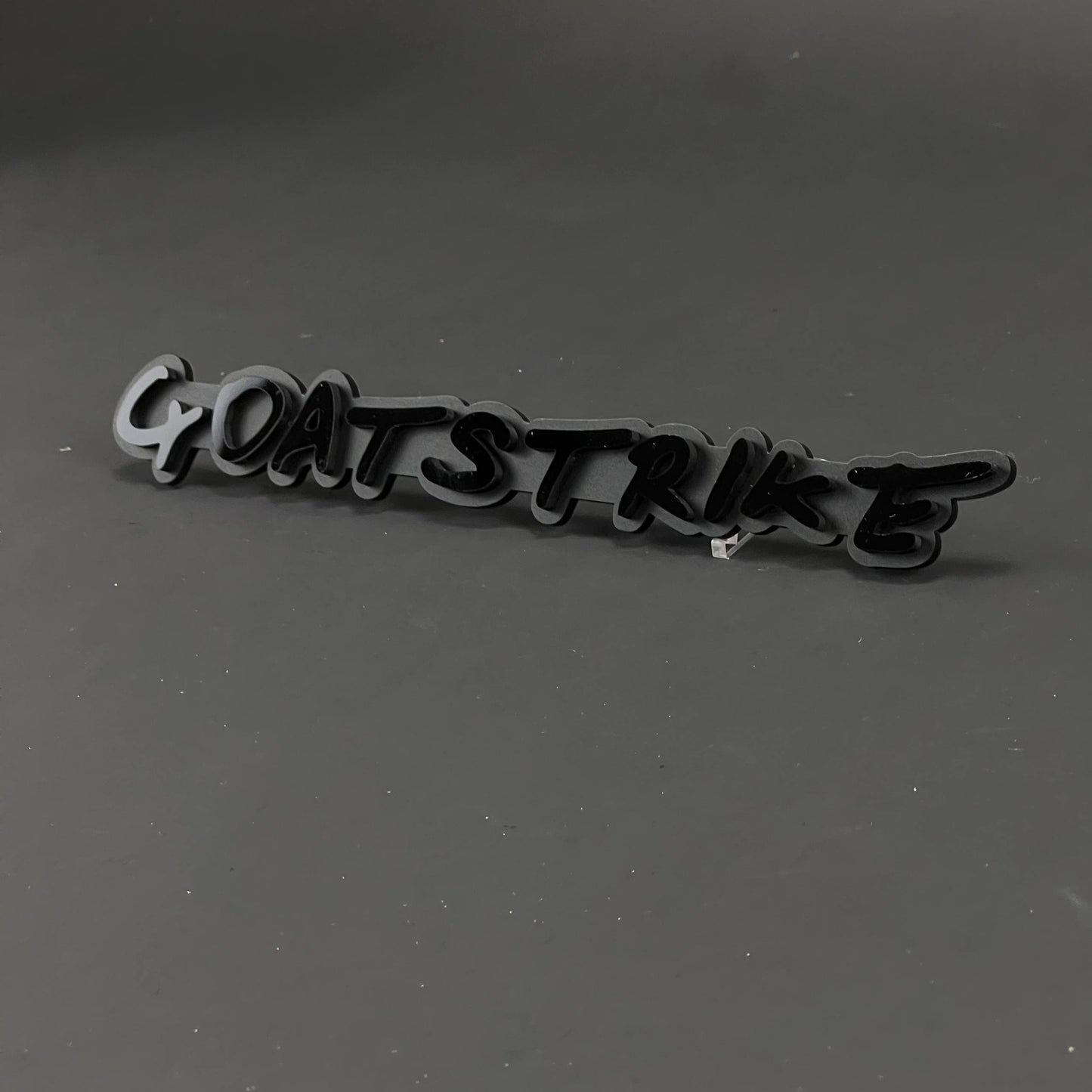 1PC GOATSTRIKE 3D Acrylic Badge - Car Truck Emblem Fender Tailgate Trunk Sticker