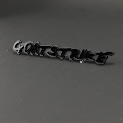 1PC GOATSTRIKE 3D Acrylic Badge - Car Truck Emblem Fender Tailgate Trunk Sticker