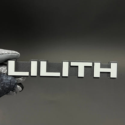 1PC LILITH 3D Acrylic Badge - Car Truck Emblem Fender Tailgate Trunk Sticker