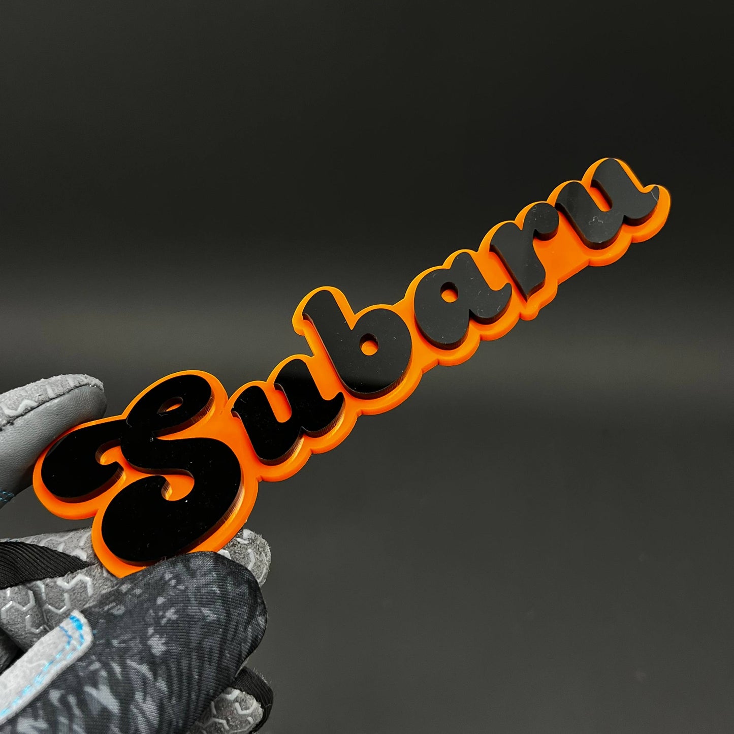 1PC Subaru 3D Acrylic Badge - Car Truck Emblem Fender Tailgate Trunk Sticker