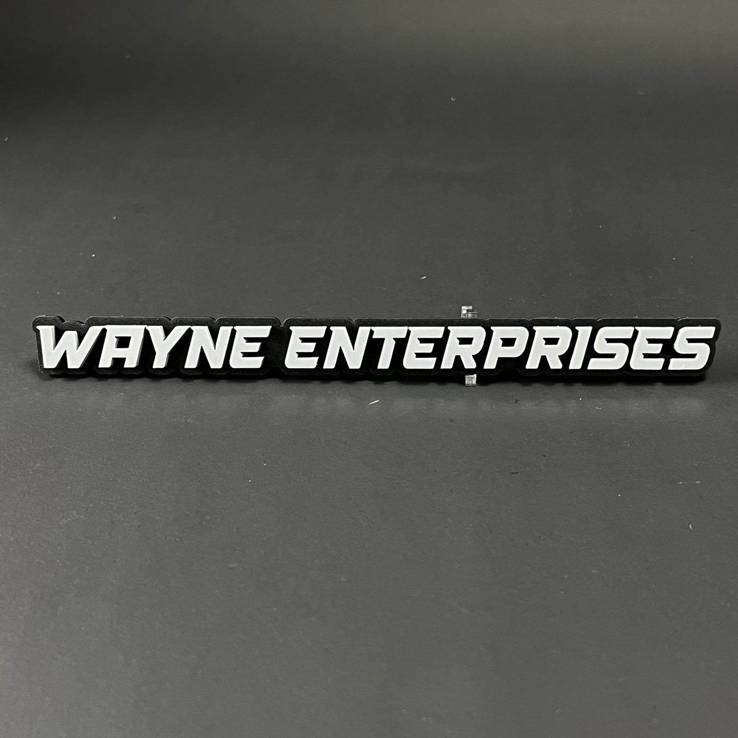 1PC WAYNE ENTERPRISES 3D Acrylic Badge - Car Truck Emblem Fender Sticker