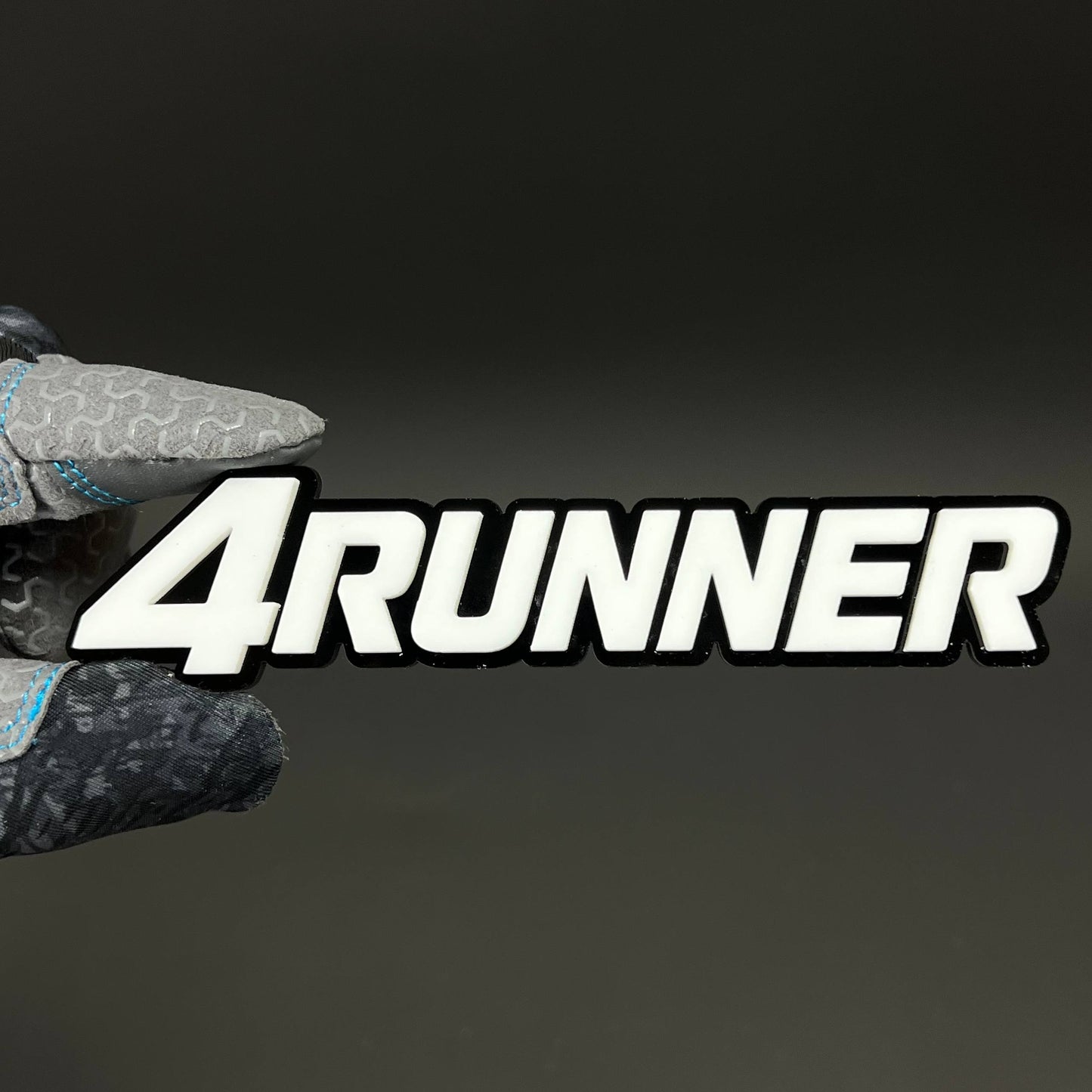 1PC 4RUNNER 3D Acrylic Badge - Car Truck Emblem Fender Tailgate Trunk Sticker