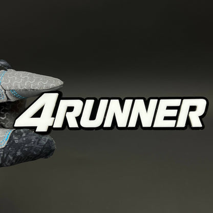 1PC 4RUNNER 3D Acrylic Badge - Car Truck Emblem Fender Tailgate Trunk Sticker