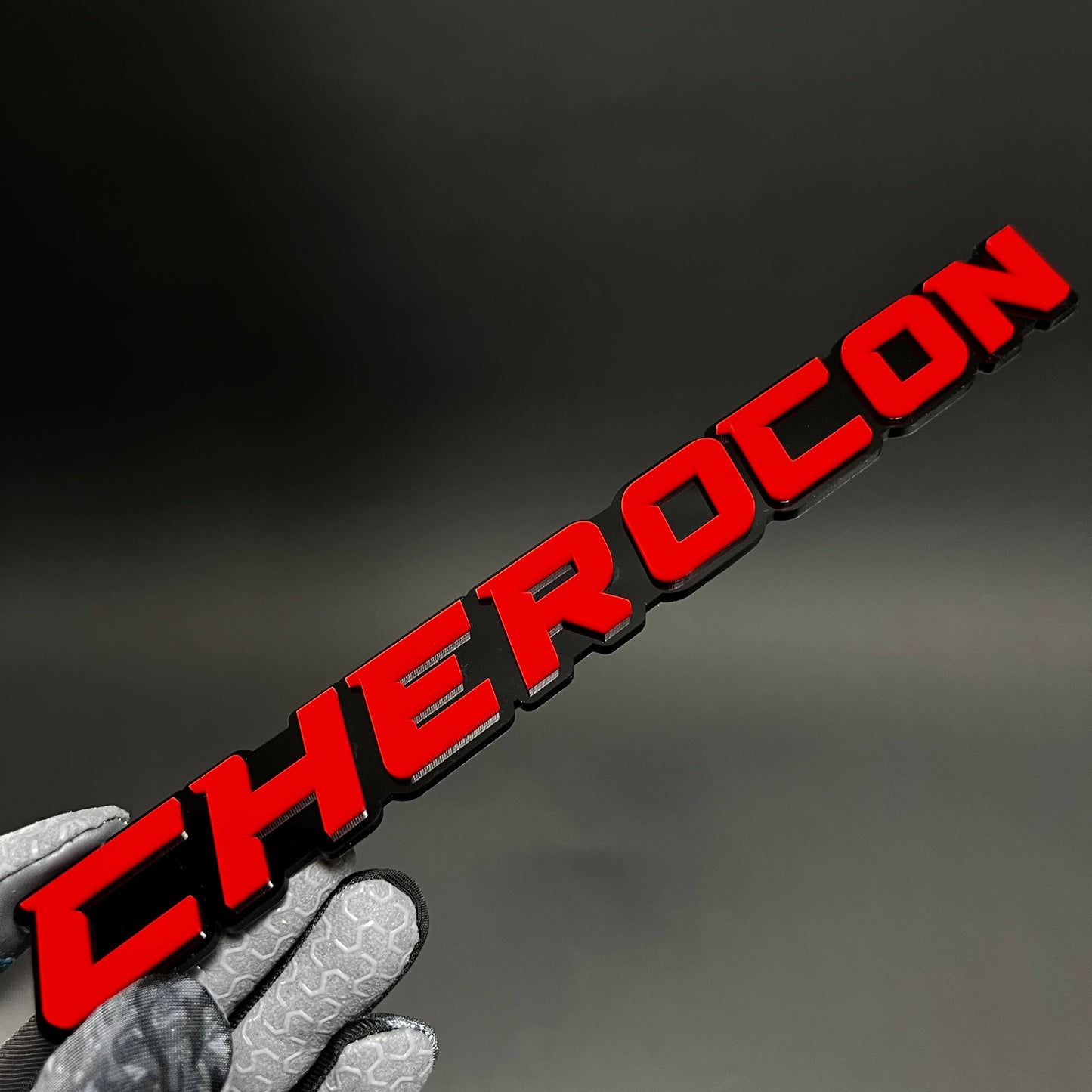 1PC CHEROCON 3D Acrylic Badge - Car Truck Emblem Fender Tailgate Trunk Sticker