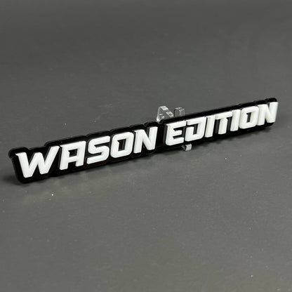1PC WASON EDITION 3D Acrylic Badge - Car Truck Emblem Fender Tailgate Trunk Sticker