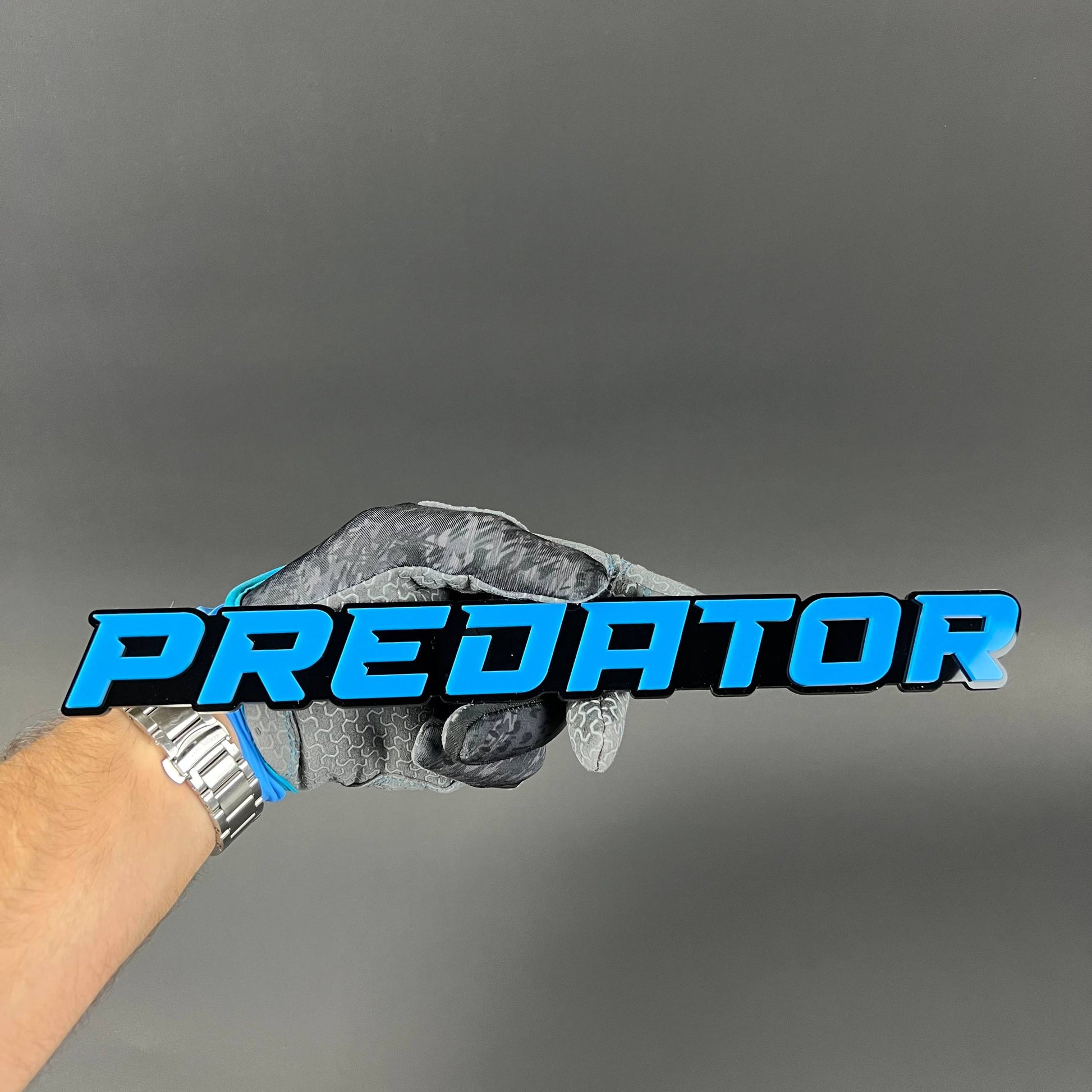 Predator 3D Acrylic Badge - Car Truck Emblem Fender Tailgate Trunk Sticker