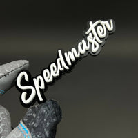 1PC Speedmaster 3D Acrylic Badge - Car Truck Emblem Fender Sticker