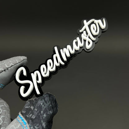 1PC Speedmaster 3D Acrylic Badge - Car Truck Emblem Fender Sticker