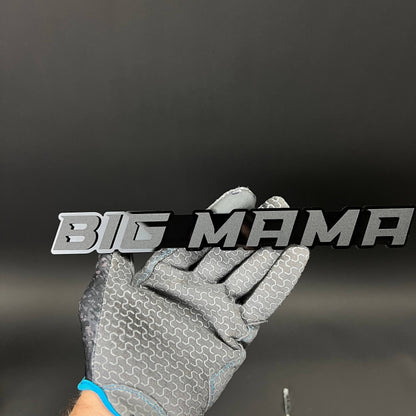1PC BIG MAMA 3D Acrylic Badge - Car Truck Emblem Fender Tailgate Trunk Sticker