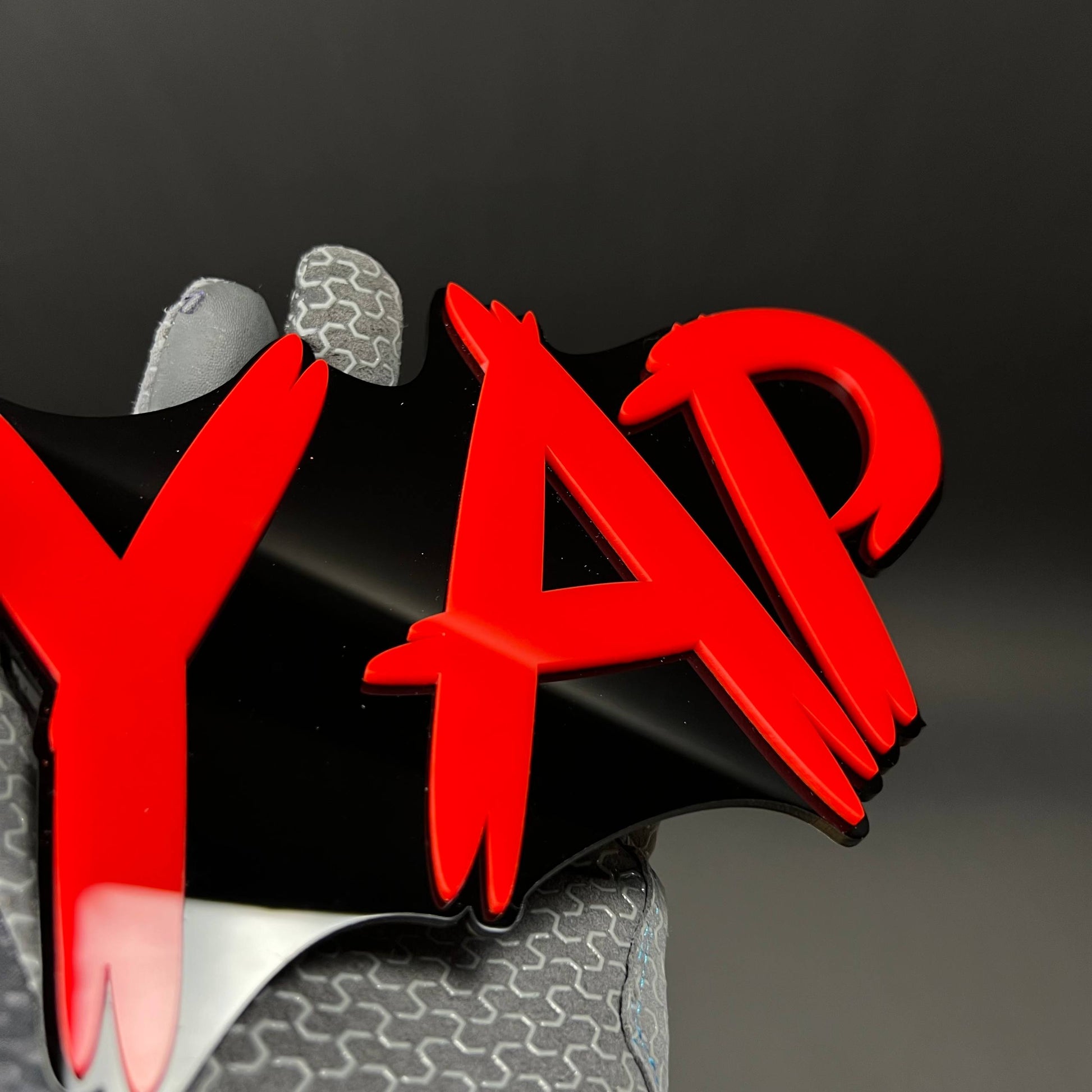 1PC YAP 3D Acrylic Badge - Car Truck Emblem Fender Tailgate Trunk Sticker