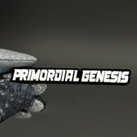 1PC PRIMORDIAL GENESIS 3D Acrylic Badge - Car Truck Emblem Fender Sticker