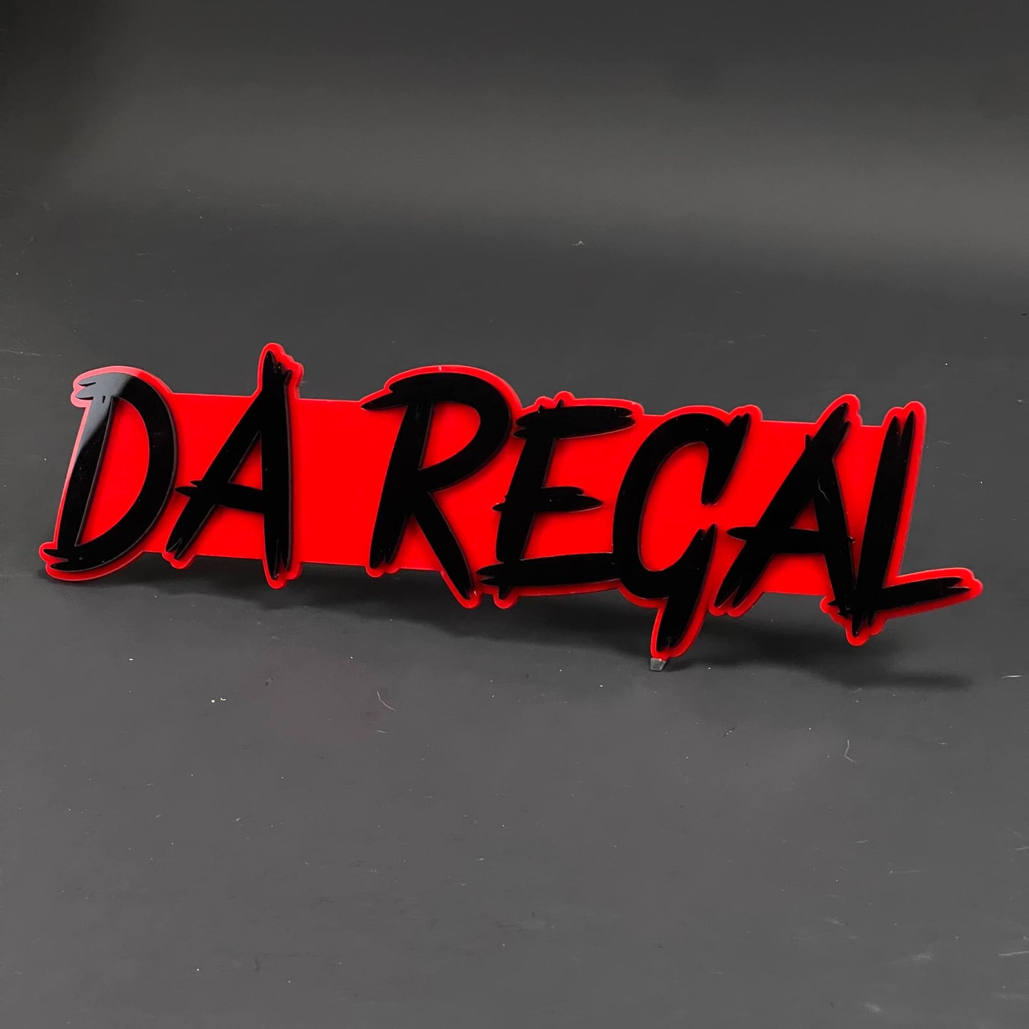 1PC DA REGAL 3D Acrylic Badge - Car Truck Emblem Fender Tailgate Trunk Sticker