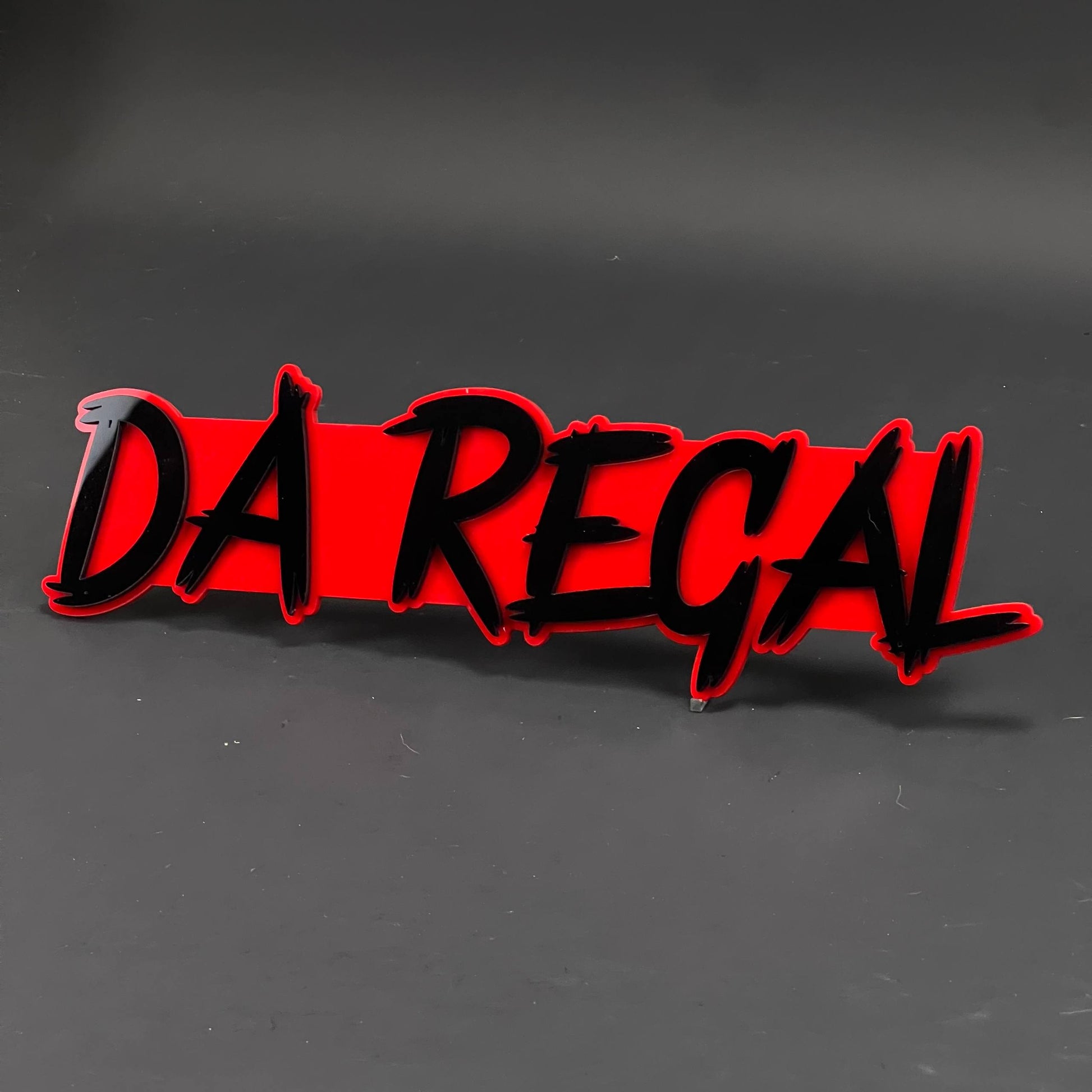 1PC DA REGAL 3D Acrylic Badge - Car Truck Emblem Fender Tailgate Trunk Sticker