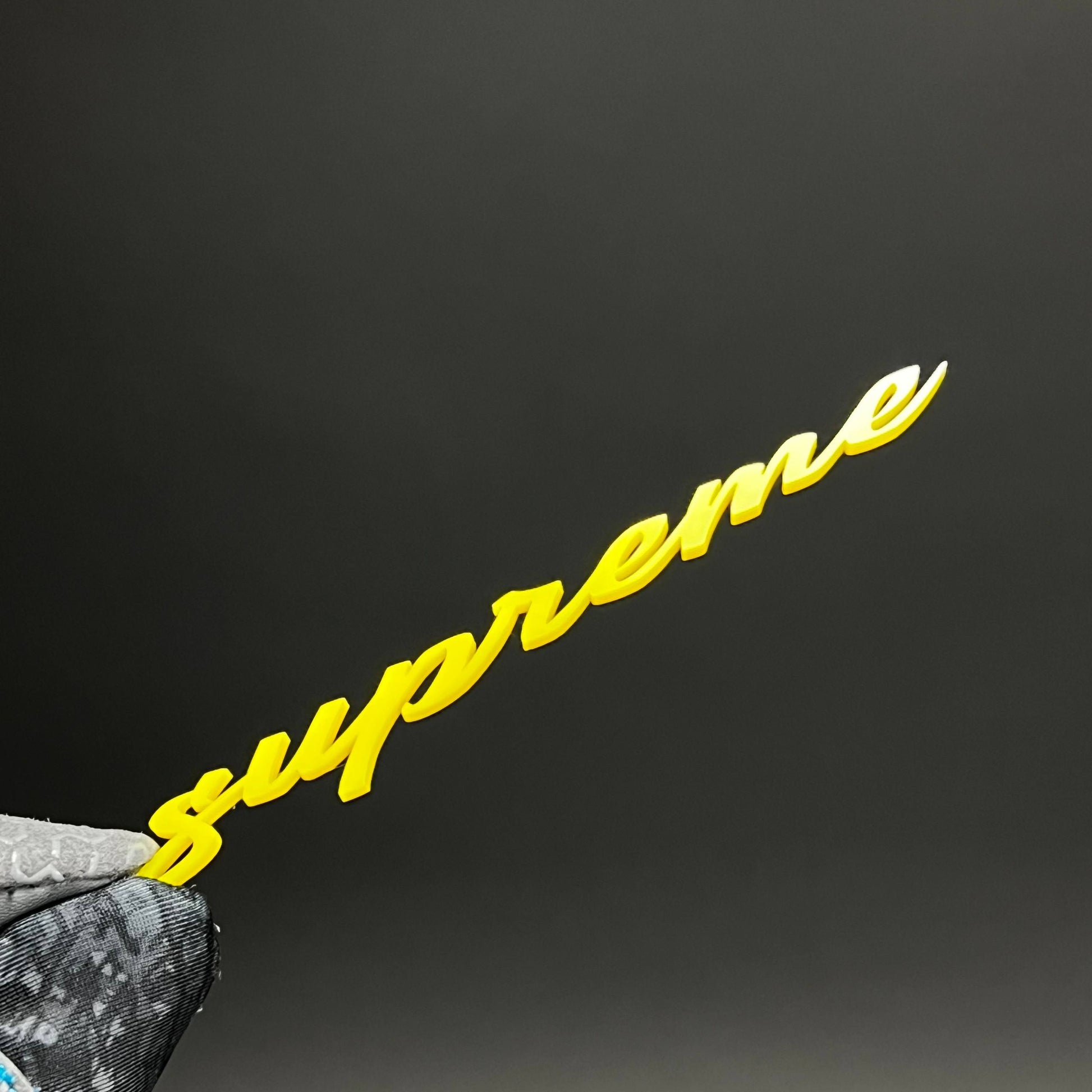 1PC supreme 3D Acrylic Badge - Car Truck Emblem Fender Tailgate Trunk Sticker