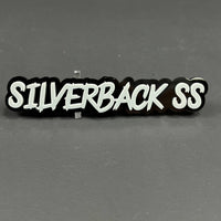 1PC SILVERBACK SS 3D Acrylic Badge - Car Truck Emblem Fender Sticker