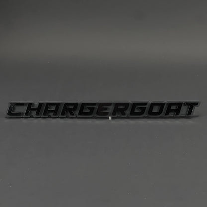 1PC CHARGERGOAT 3D Acrylic Badge - Car Truck Emblem Fender Sticker
