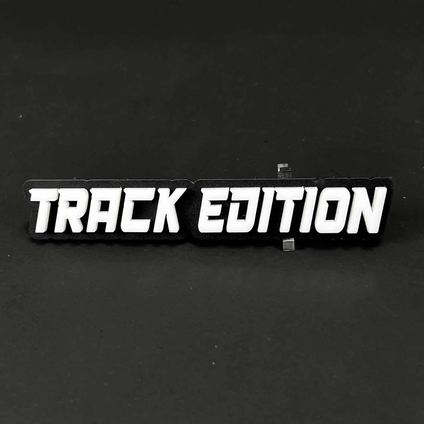 1PC TRACK EDITION 3D Acrylic Badge - Car Truck Emblem Fender Sticker