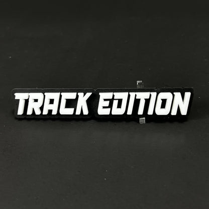 1PC TRACK EDITION 3D Acrylic Badge - Car Truck Emblem Fender Sticker