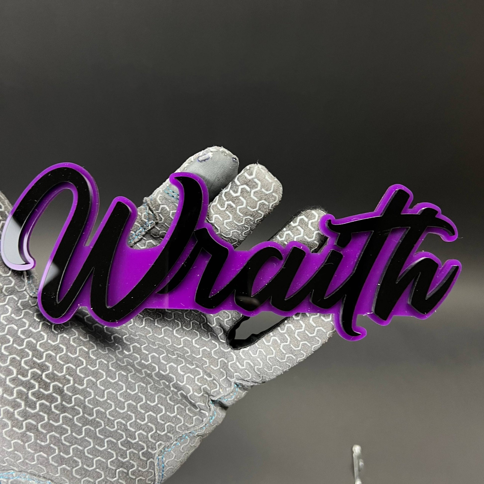 1PC Wraith 3D Acrylic Badge - Car Truck Emblem Fender Tailgate Trunk Sticker
