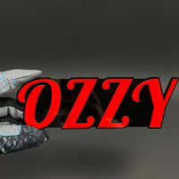 1PC OZZY 3D Acrylic Badge - Car Truck Emblem Fender Tailgate Trunk Sticker