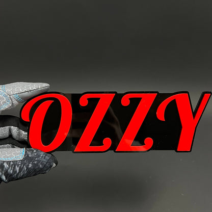 1PC OZZY 3D Acrylic Badge - Car Truck Emblem Fender Tailgate Trunk Sticker