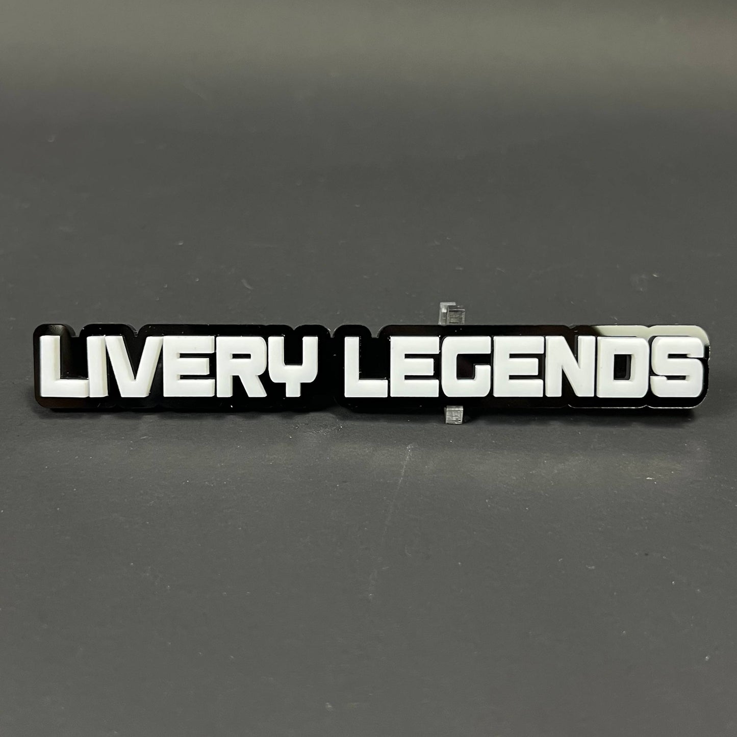 1PC LIVERY LEGENDS 3D Acrylic Badge - Car Truck Emblem Fender Sticker