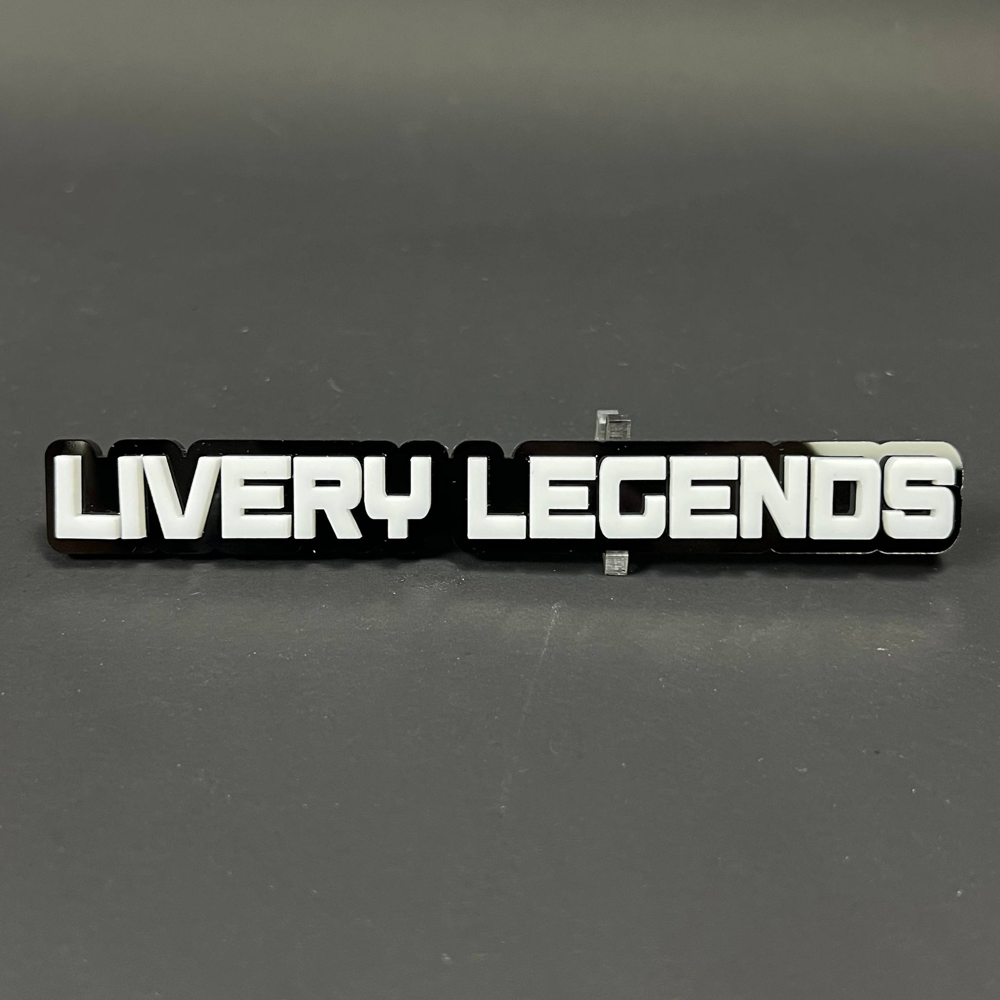 1PC LIVERY LEGENDS 3D Acrylic Badge - Car Truck Emblem Fender Sticker