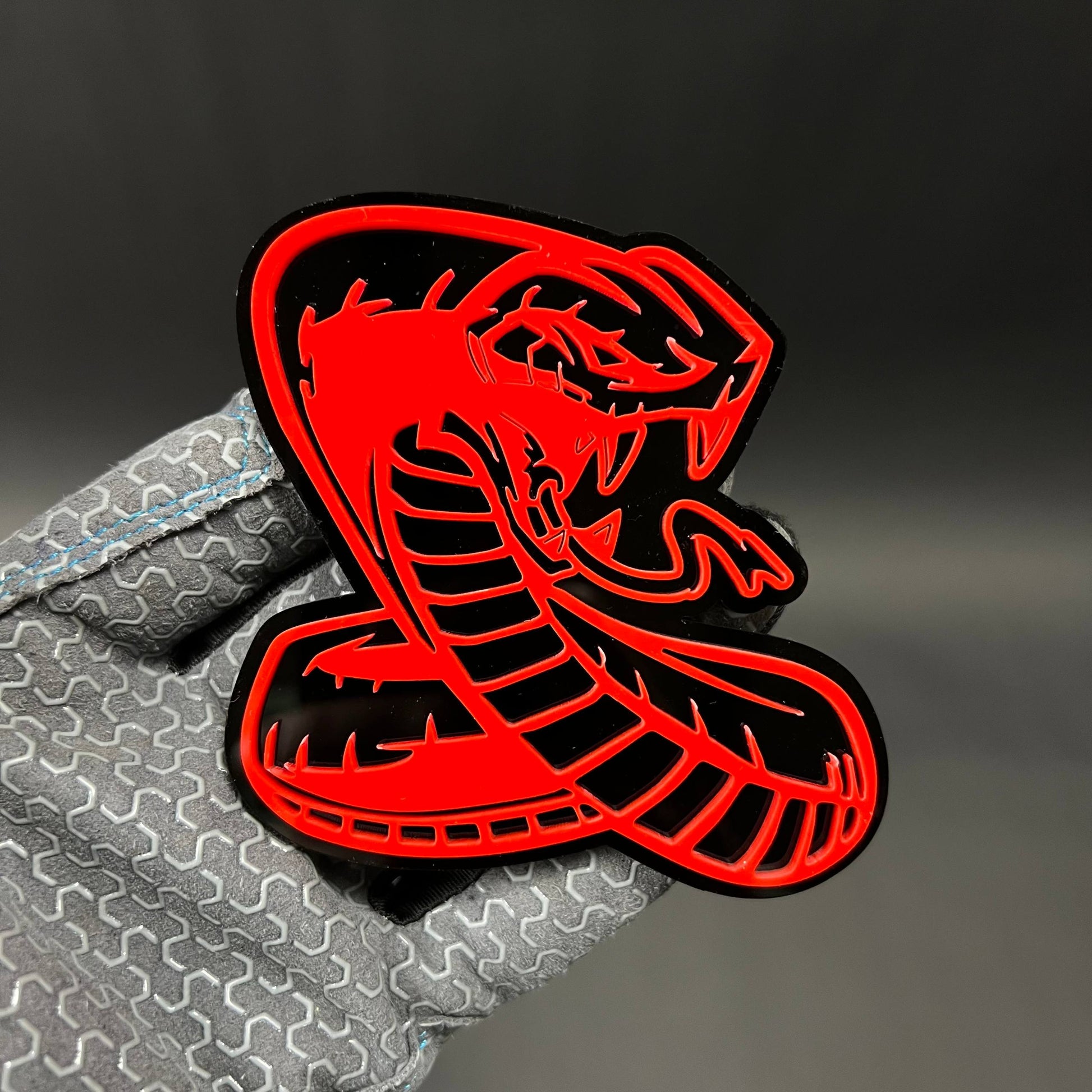 1PC Cobra 3D Acrylic Badge - Car Truck Emblem Fender Tailgate Trunk Sticker