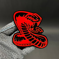 1PC Cobra 3D Acrylic Badge - Car Truck Emblem Fender Tailgate Trunk Sticker