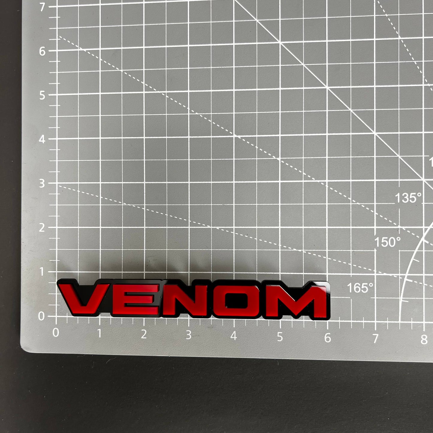 1PC VENOM 3D Acrylic Badge - Car Truck Emblem Fender Tailgate Trunk Sticker