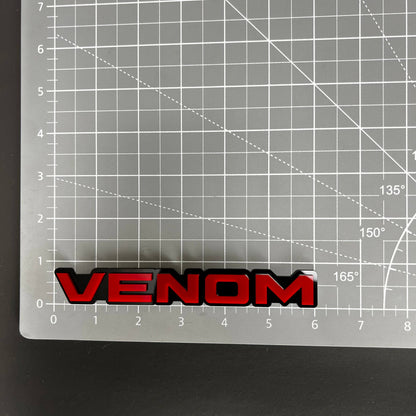 1PC VENOM 3D Acrylic Badge - Car Truck Emblem Fender Tailgate Trunk Sticker