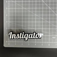 1PC Instigator 3D Acrylic Badge - Car Truck Emblem Fender Tailgate Trunk Sticker