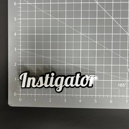 1PC Instigator 3D Acrylic Badge - Car Truck Emblem Fender Tailgate Trunk Sticker