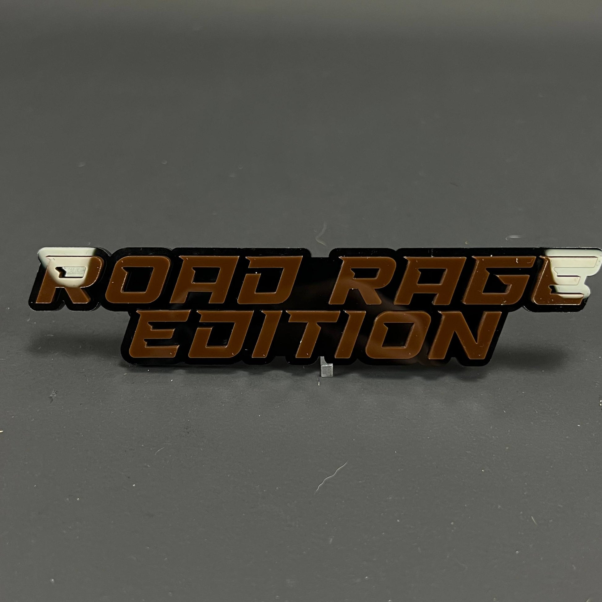 1PC ROAD RAGE EDITION 3D Acrylic Badge - Car Truck Emblem Fender Sticker