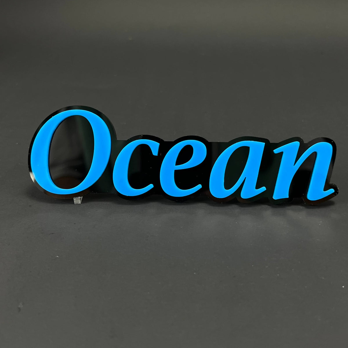1PC Ocean 3D Acrylic Badge - Car Truck Emblem Fender Tailgate Trunk Sticker