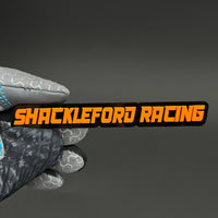 1PC SHACKLEFORD RACING 3D Acrylic Badge - Car Truck Emblem Fender Sticker