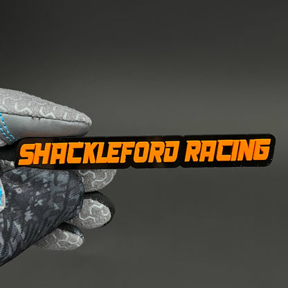 1PC SHACKLEFORD RACING 3D Acrylic Badge - Car Truck Emblem Fender Sticker