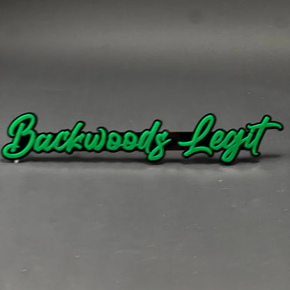 1PC Backwoods Legit 3D Acrylic Badge - Car Truck Emblem Fender Sticker