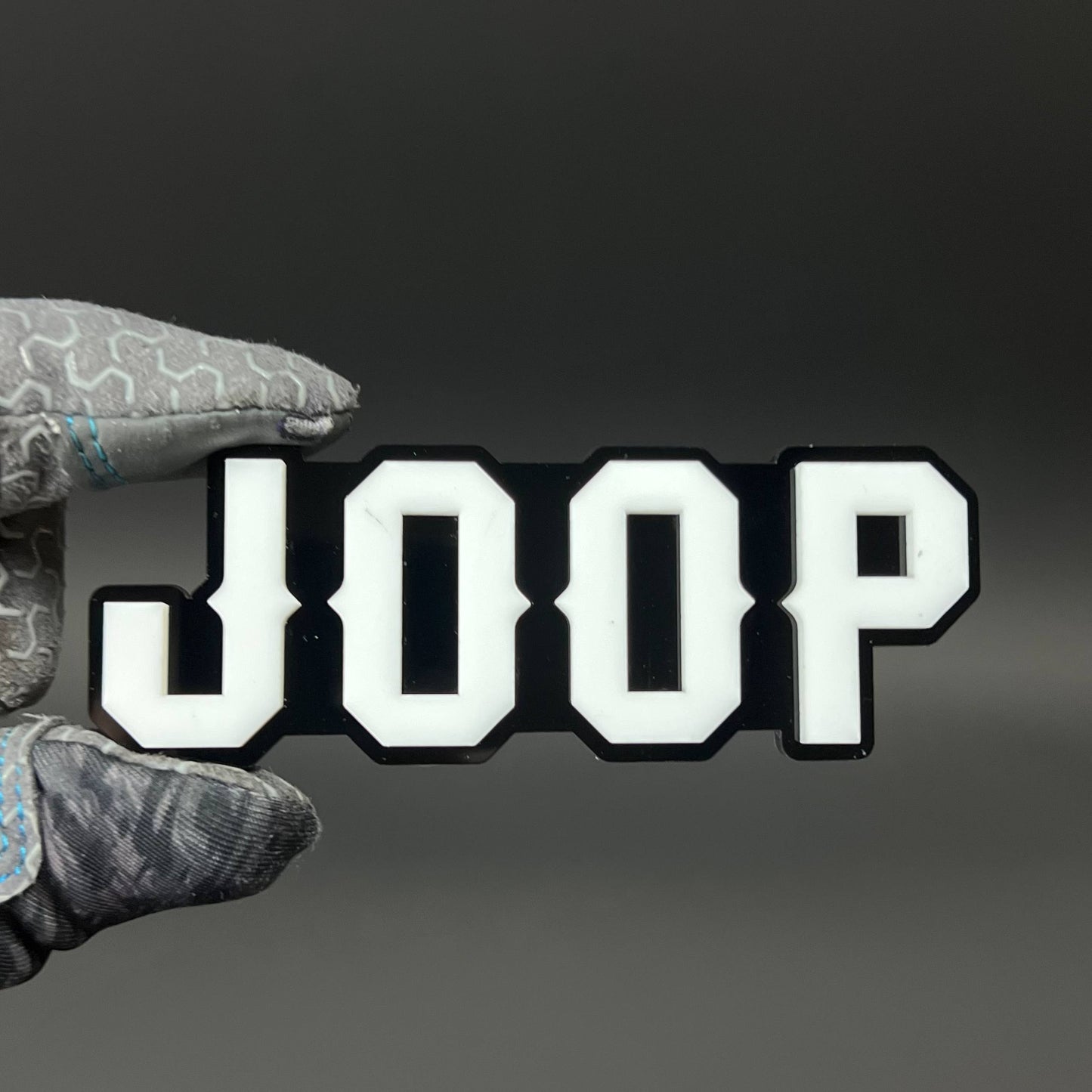 1PC JOOP 3D Acrylic Badge - Car Truck Emblem Fender Tailgate Trunk Sticker